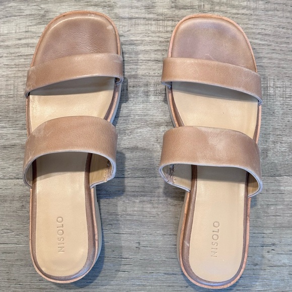 Nisolo Ellie All-Day Clog Sandal in Tan - Picture 7 of 11